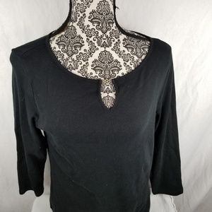 Rafael size L black top